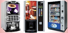 Machines covered by TVS Technical Vending Support